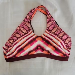 Prana Atalia Bikini Swimsuit Top Padded Size Small
